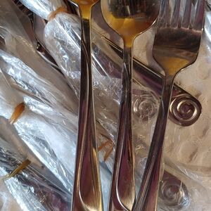 Flatware, stainless, new